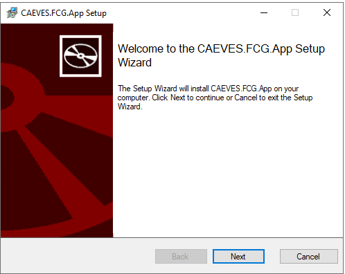 Setup Screen 1